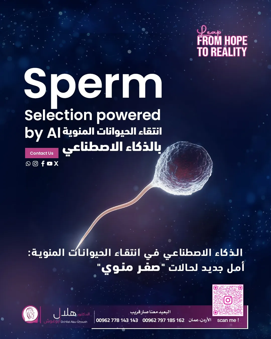 الذكاء الاصطناعي في انتقاء الحيوانات المنوية
